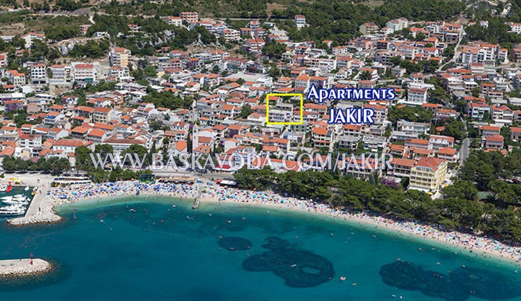 Apartman Jakir Baška Voda Exteriör bild